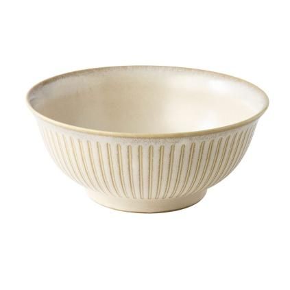 Udon zdjela RIDGED ALABASTER, 18 cm, MIJ