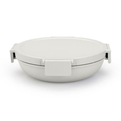 Zdjela za užinu MAKE & TAKE, 1 l, svijetlo siva, Brabantia