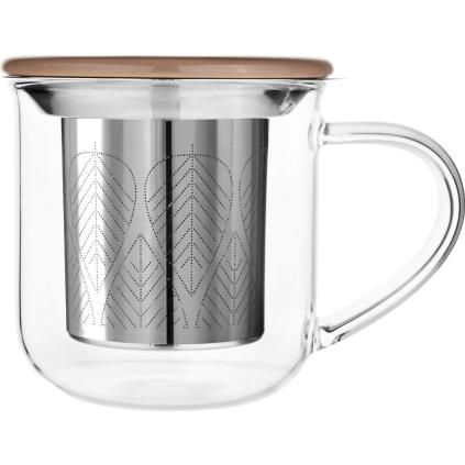 Šalica s infuzorom MINIMA EVA 400 ml, praškasto smeđa, Viva Scandinavia