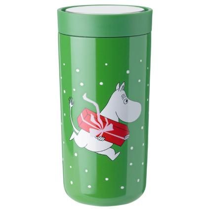 Termošalica TO GO CLICK MOOMIN PRESENT 200 ml, zelena, Stelton