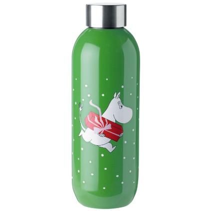 Putna boca TO GO CLICK MOOMIN PRESENT Stelton 0,75 l zelena