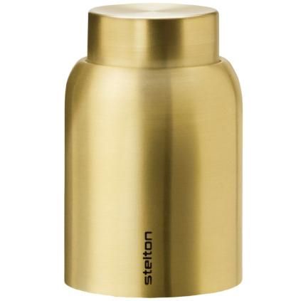 Čep za vino COLLAR, vakuumski, mjedeni, Stelton