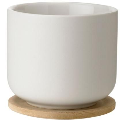 Šalica s podmetačom THEO 200 ml, boja pijeska, Stelton