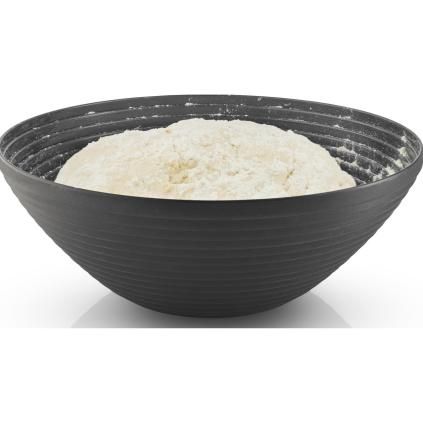 Posuda za dizanje tijesta Eva Trio 2,2 l crna