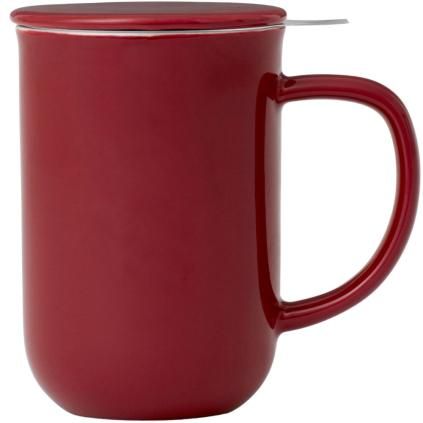 Šalica za čaj s infuzorom MINIMA, 500 ml, crvena, Viva Scandinavia