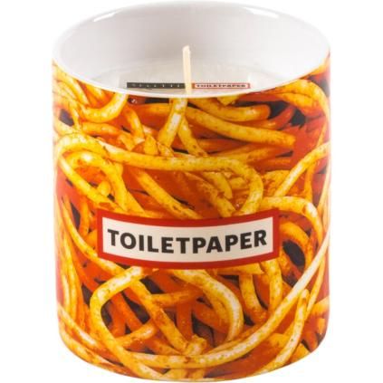 Mirisna svijeća TOILETPAPER SPAGHETTI 9,5 cm, Seletti