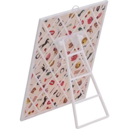 Stolno ogledalo TOILETPAPER DRILL 17,5 x 23 cm, Seletti