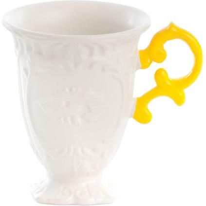 Šalica za čaj I-WARES, 11,5 cm, žuta, Seletti