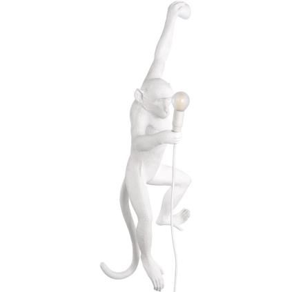 Zidna lampa MONKEY HANGING LEFT HAND, 76,5 cm, bijela, Seletti