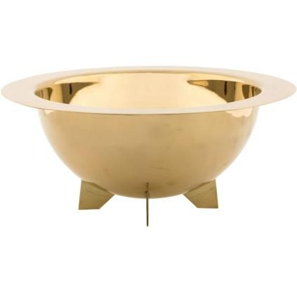 Zdjela za salatu COSMIC DINER LUNAR, 34 cm, mesing, Seletti