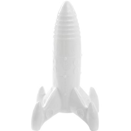 Kućni ukras MEMORABILIA MY SPACESHIP, 27 cm, bijela, porculan, Seletti