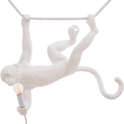 Viseća lampa MONKEY SWING, 59 cm, bijela, Seletti