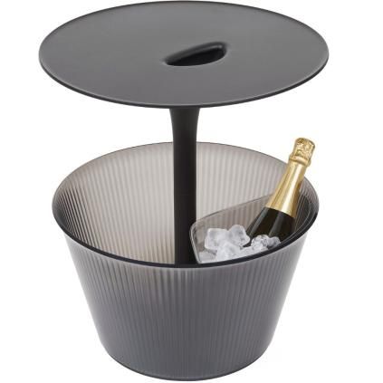 Klubski stol PICK-UP, 49 cm, crni, Alessi