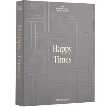 Foto album HAPPY TIMES, siva, Printworks