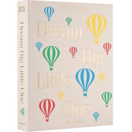 Foto album DREAM BIG LITTLE ONE, bež, Printworks