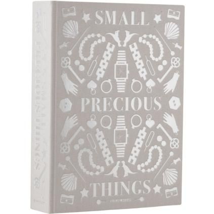 Kutija za nakit PRECIOUS THINGS, siva, Printworks