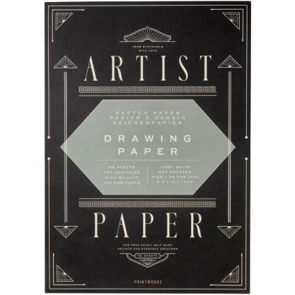 Papirni blok za crtanje ARTIST PAPER, A4, 50 kom, Printworks