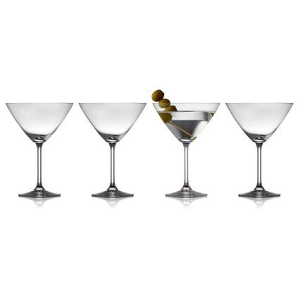 Čaša za martini JUVEL, set od 4 kom, 280 ml, Lyngby Glas