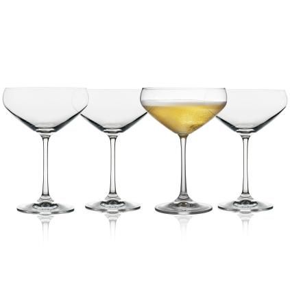 Čaša za šampanjac JUVEL, set od 4 kom, 340 ml, Lyngby Glas
