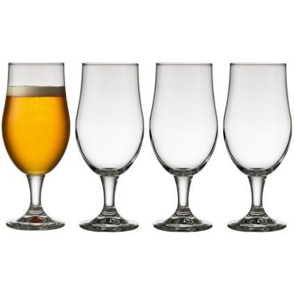 Čaša za pivo JUVEL, set od 4 kom, 490 ml, Lyngby Glas