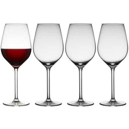 Čaša za crno vino JUVEL, set od 4 kom, 500 ml, Lyngby Glas