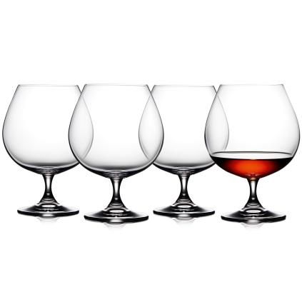 Čaša za konjak JUVEL, set od 4 kom, 690 ml, Lyngby Glas