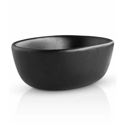 Zdjela NORDIC KITCHEN 100 ml, oval, crna, kamene posude, Eva Trio