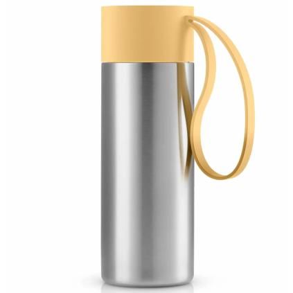 Putna šalica TO GO, 350 ml, žuta, nehrđajući čelik, Eva Solo