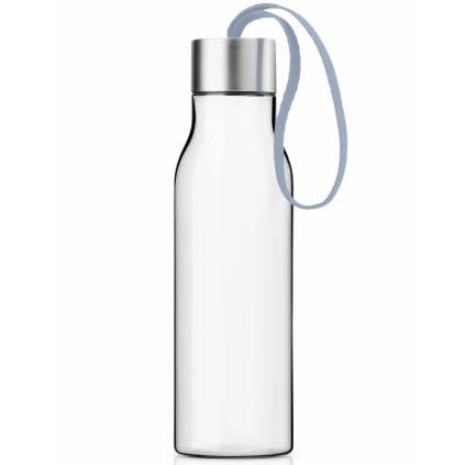Boca za piće 500 ml, oblačno plava traka, plastika, Eva Trio