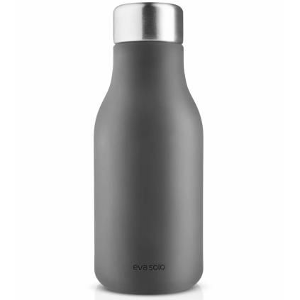 Dozator za sapun za ruke 200 ml, siva, silicij, Eva Trio