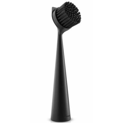 Četka za pranje posuđa 23 cm, crna, plastika, Eva Trio