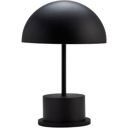 Prenosiva stolna lampa RIVIERA, 28 cm, crna, Printworks