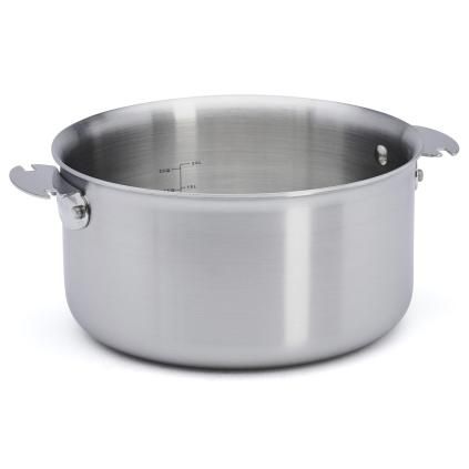 Posuda ALCHIMY LOQY, 20 cm, srebrna, nehrđajući čelik, de Buyer
