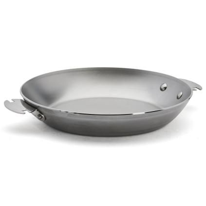Tava MINERAL B LOQY, 24 cm, srebrna, čelik, de Buyer