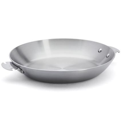 Tava ALCHIMY LOQY, 28 cm, srebrna, nehrđajući čelik, de Buyer