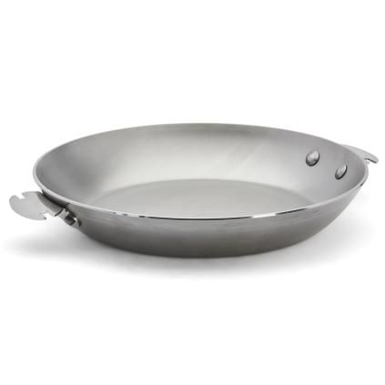 Tava MINERAL B LOQY, 28 cm, srebrna, čelik, de Buyer
