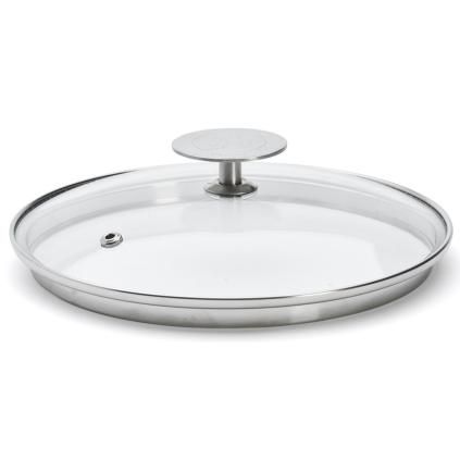Poklopac za lonac ALCHIMY, 18 cm, staklo, de Buyer