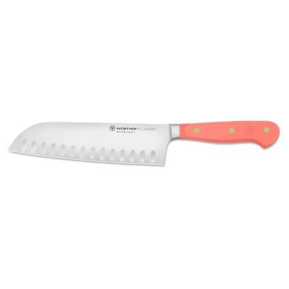 Santoku nož CLASSIC COLOUR, 17 cm, koraljna breskva, Wüsthof