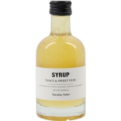 Yuzu sirup Nicolas Vahé, 200 ml