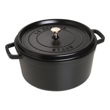 Lonac od lijevanog željeza COCOTTE, 30 cm, crni, Staub