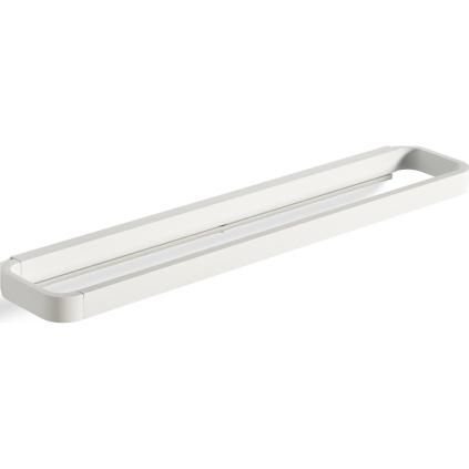 Nosač za ručnike RIM, 44 cm, bijela, aluminij, Zone Denmark