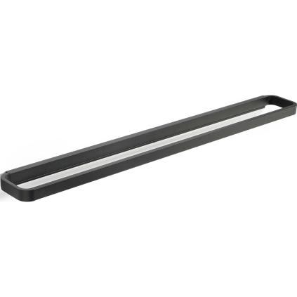 Nosač za ručnike RIM, 70 cm, crni, aluminij, Zone Denmark