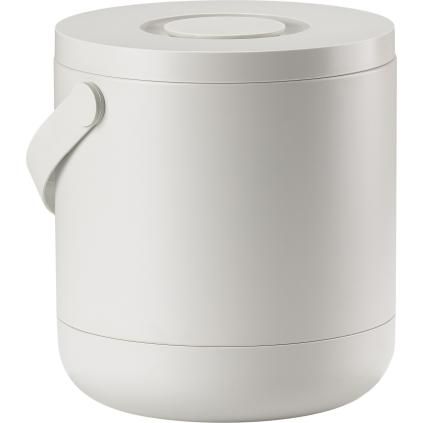 Kanta za otpatke hrane CIRCULAR, 15 l, svijetlo siva, plastika, Zone Denmark