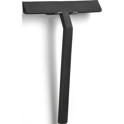 Brisač za tuš kabinu RIM, 22 cm, zidni, crni, metal, Zone Denmark