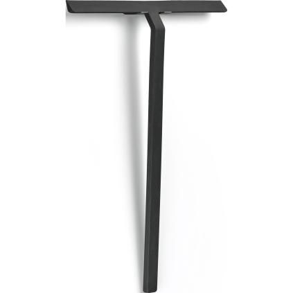 Brisača za tuš RIM, 30 cm, crna, metalna, Zone Denmark