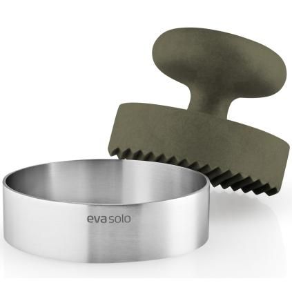 Kalup za burgere GREEN TOOL 9 cm, zelena, nehrđajući čelik/plastika, Eva Trio