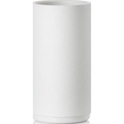 Čaša za zubne četkice RIM, 14 cm, bijela, aluminij, Zone Denmark