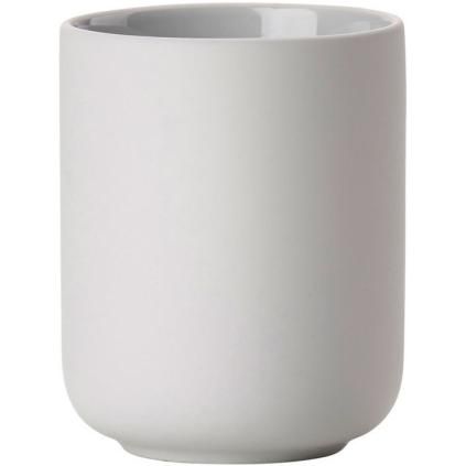 Čaša za zubne četkice UME, 10 cm, svijetlo siva, keramika, Zone Denmark