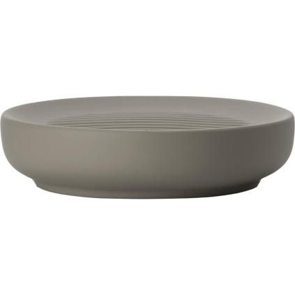 Posuda za sapun UME, 12 cm, taupe, keramika, Zone Denmark