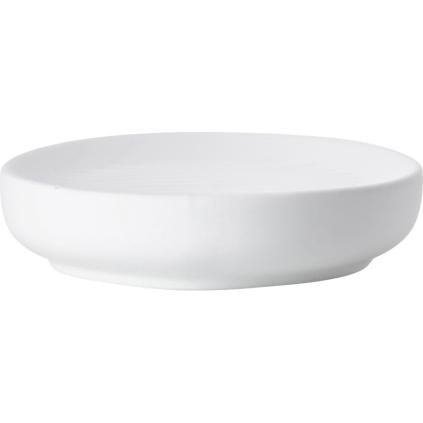 Posuda za sapun UME, 12 cm, bijela, keramika, Zone Denmark